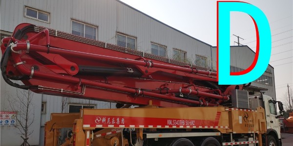 泵車作業后，不得用壓縮空氣沖洗布料桿配管