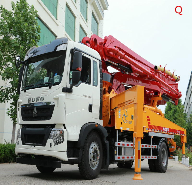 小型混凝土泵車，天泵