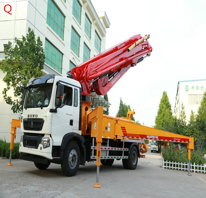 小型混凝土泵車，天泵